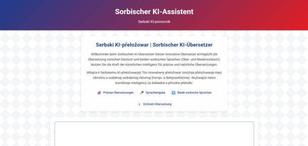 Sorbisch Übersetzen